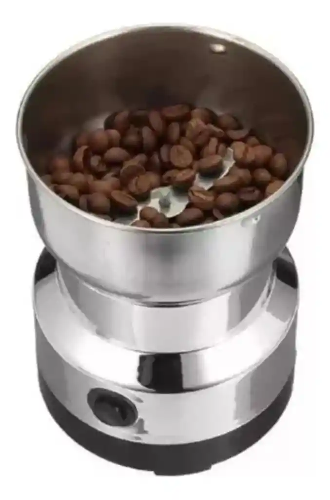 Molino Triturador Moler Café Frutos Secos Color Acero