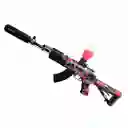 Pistola De Hidrogel Automática + Silenciador De Luz De Color Rgb Con Vaporizador De Humo (pistola De Juguete)