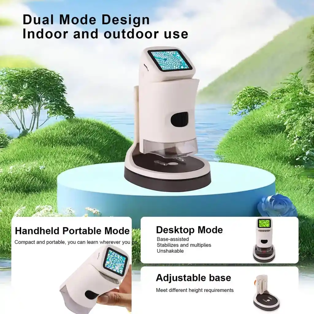 Microscopio Digital Con Pantalla