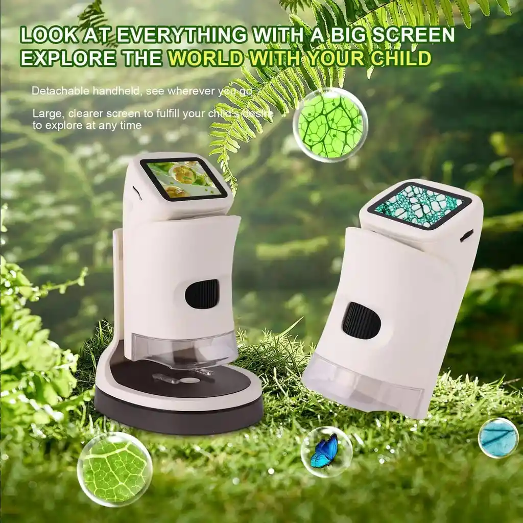 Microscopio Digital Con Pantalla