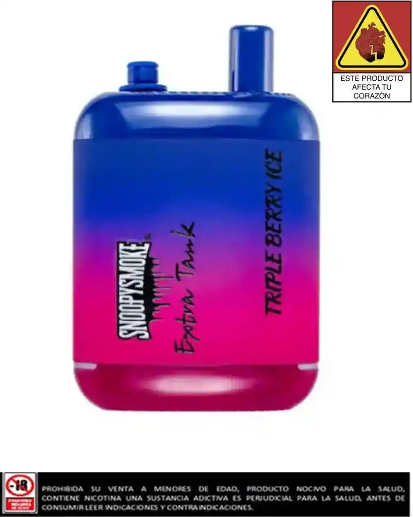 Vapeador Snoopy Tripple Berry 15.000 Puffs