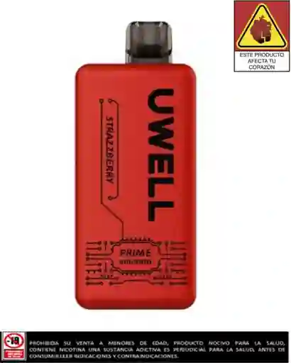 Vapeador Uwell Strazzberry 12.000 Puffs