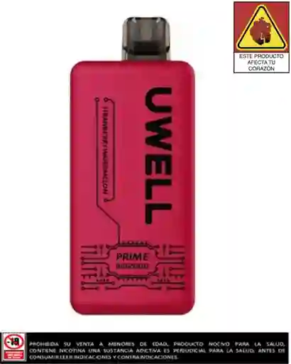 Vapeador Uwell Strawberry Watermelon 12.000 Puffs