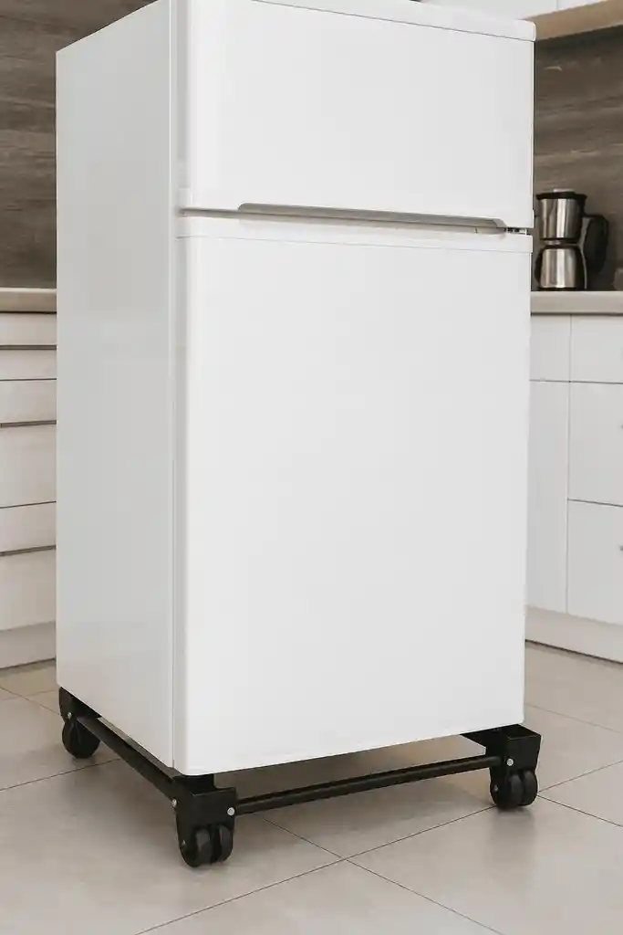 Base Soporte Nevera Cocina Doble Llanta Expandible Resistente