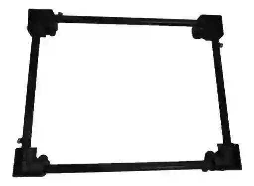 Base Soporte Nevera Cocina Doble Llanta Expandible Resistente