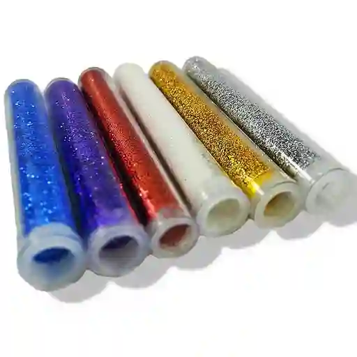 Escarcha Tubo Colores X10
