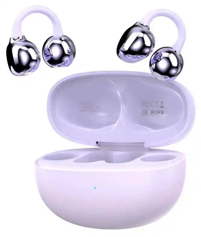 Auriculares Inalámbricos Con Clip Para La Oreja G-tide Clip - Violeta