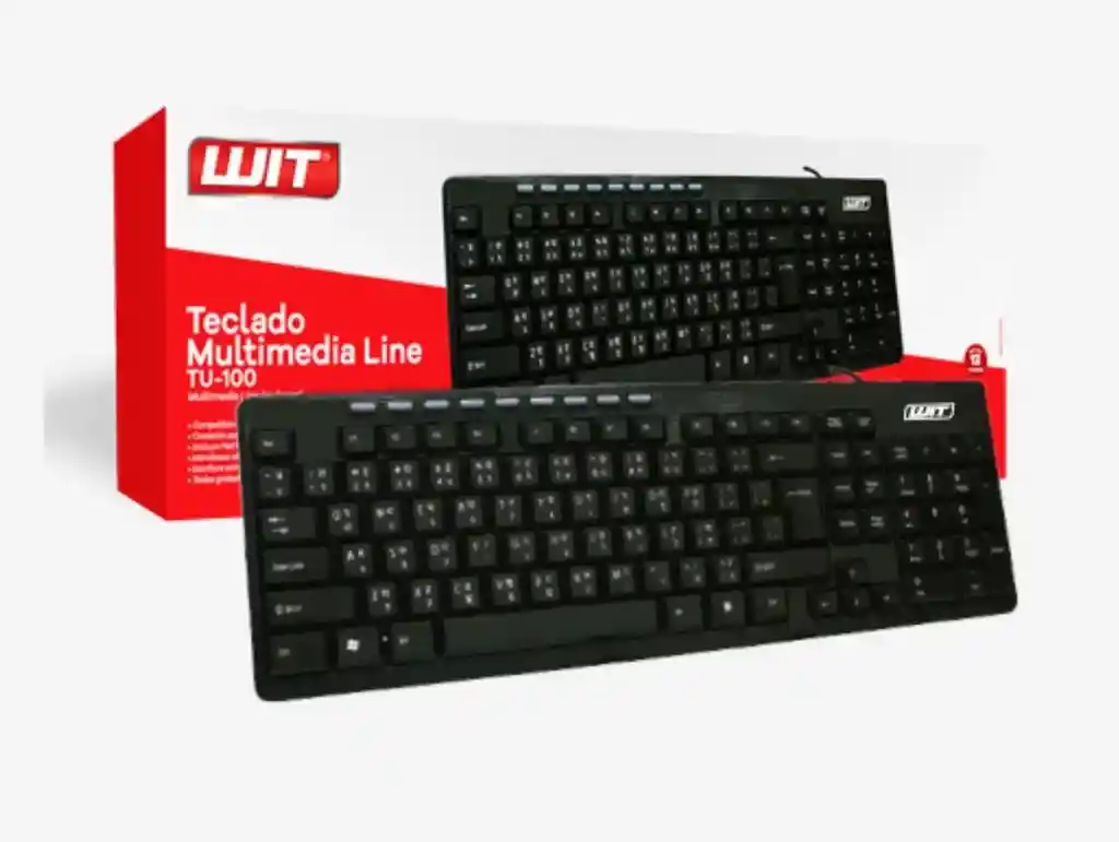 Teclado De Cable Wit Tu-100
