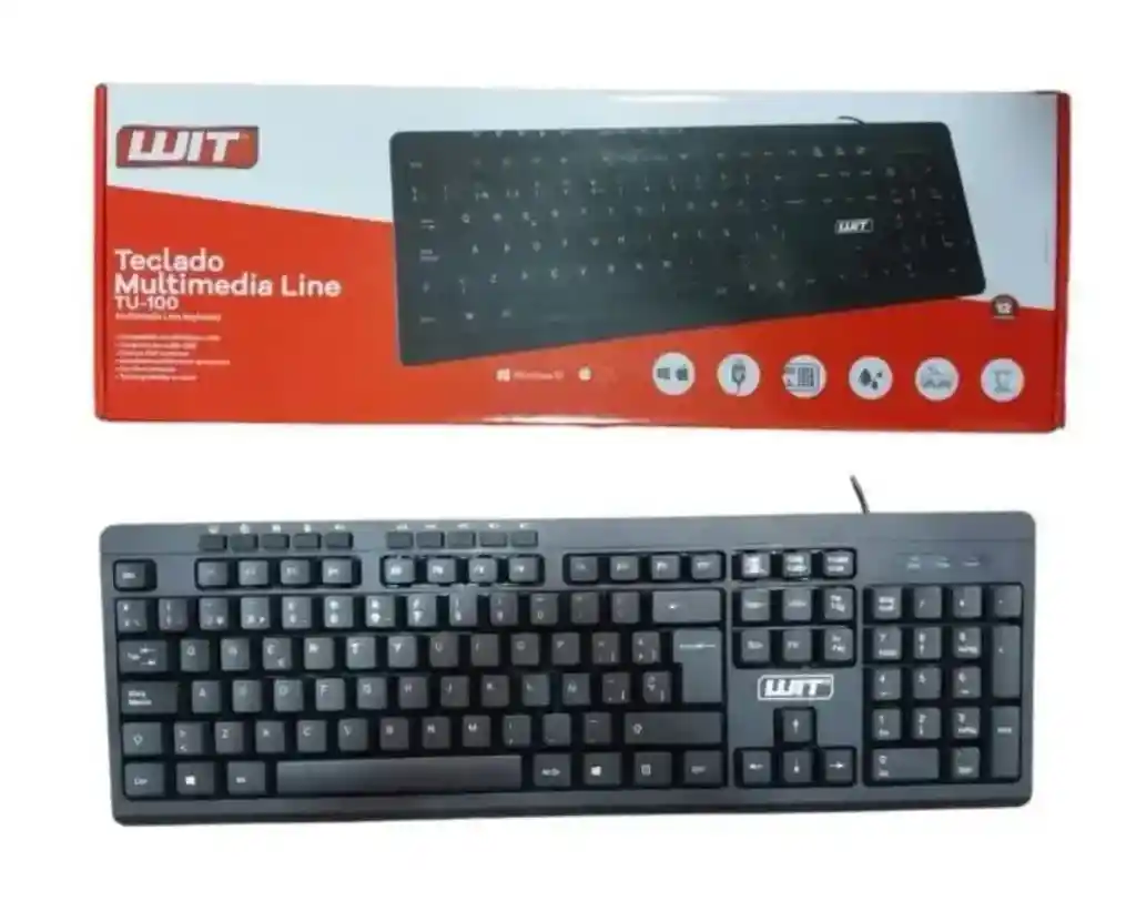 Teclado De Cable Wit Tu-100