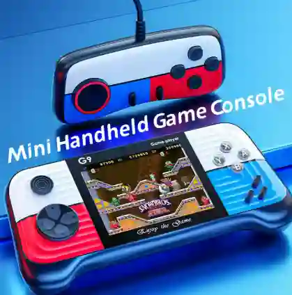 🎮 Consola Portátil Retro G9 – Mini Gamepad De 3.5” Con 666 Juegos Clásicos, Compatible Para 2 Jugadores