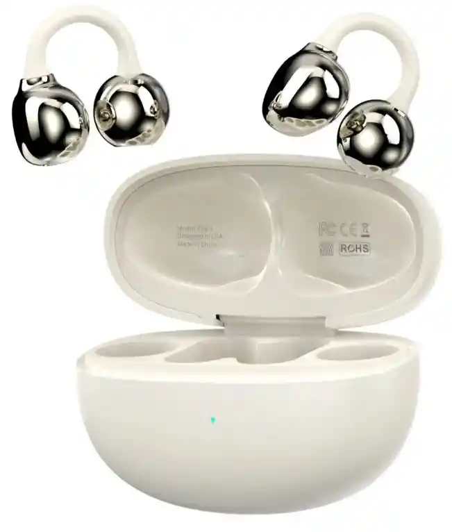 Auriculares Inalámbricos Con Clip Para La Oreja G-tide Clip1 Color Blanco