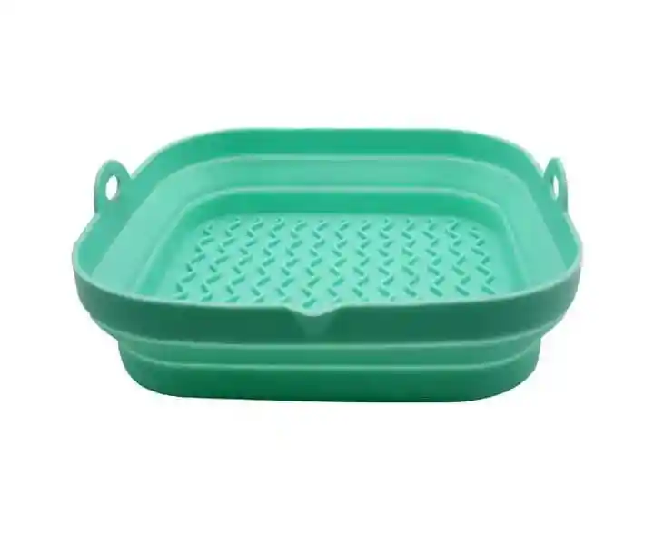 Molde Protector Freidora Air Fryer Cuadrado Reutilizable 20cm