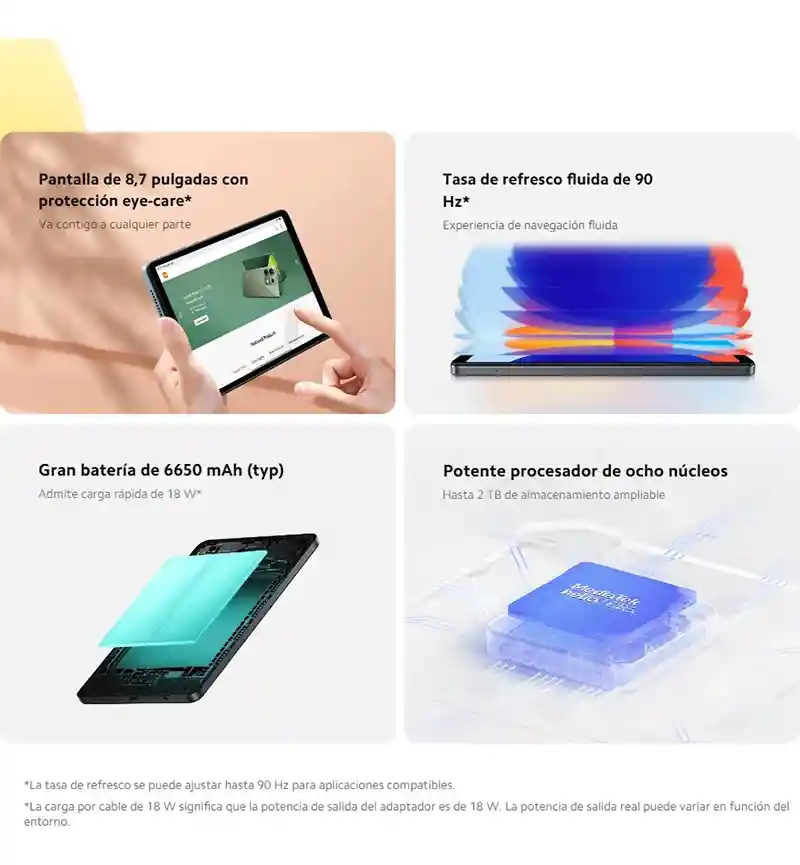 Tablet Xiaomi Redmi Pad Se 8.7" 6gb Ram 128gb + Obsequio