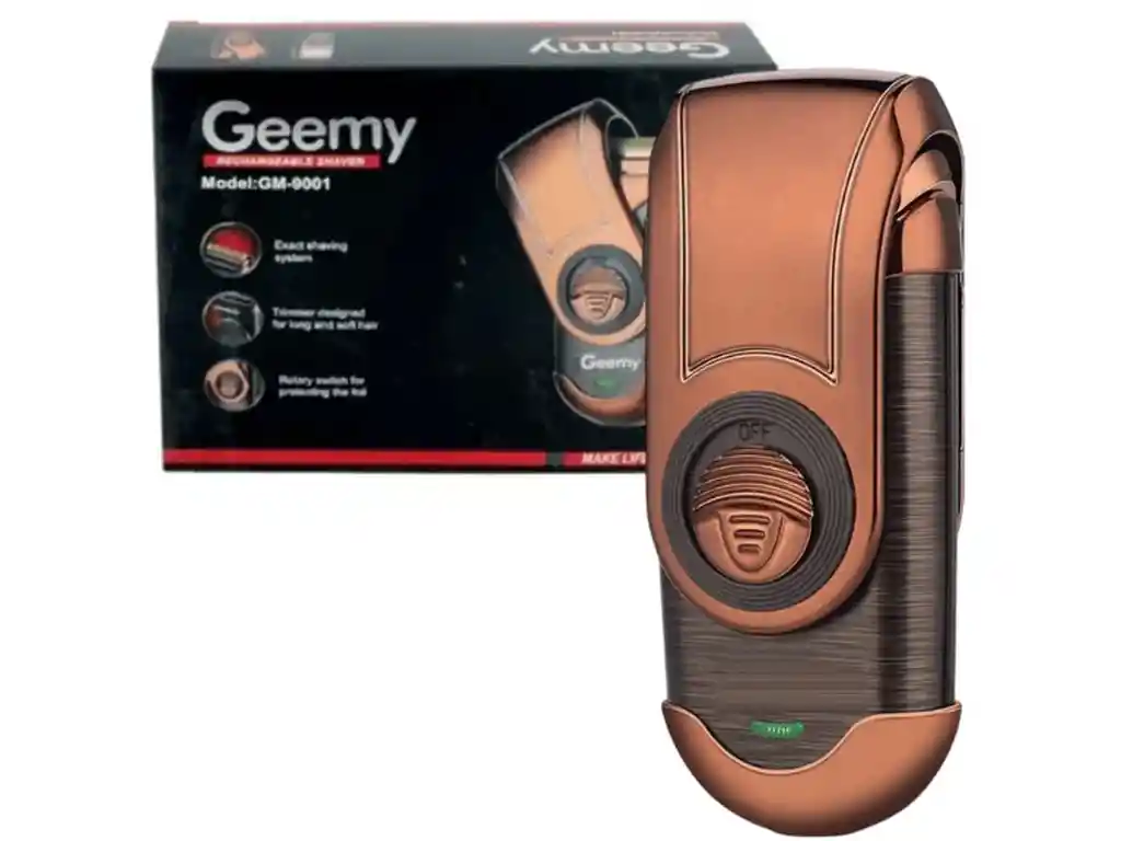 Maquina Afeitadora Geemy Shaver Gm- 9001 Recargable