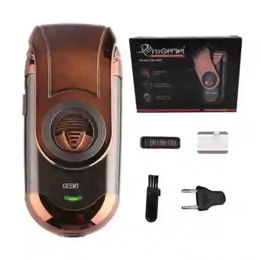 Maquina Afeitadora Geemy Shaver Gm- 9001 Recargable