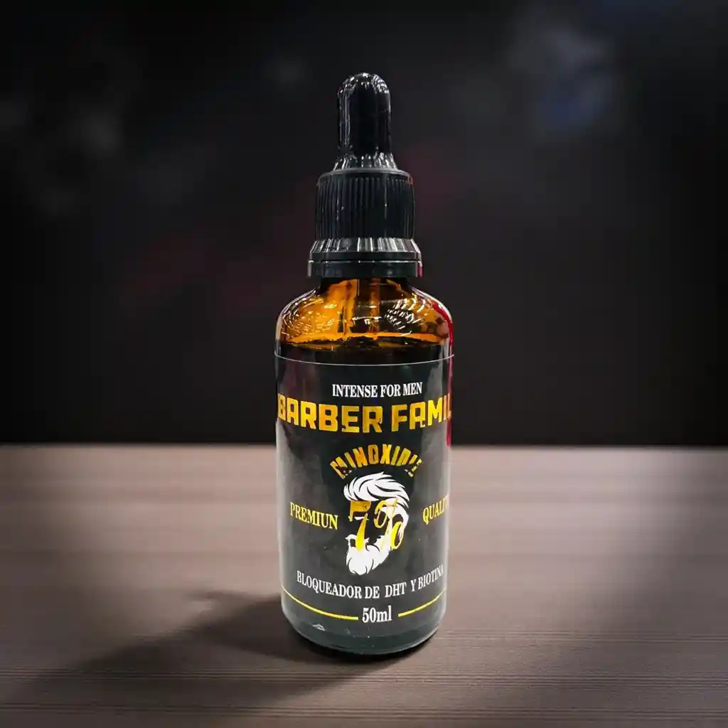Minoxidil De Barber Family Al 7% Para Estimular El Crecimiento Del Cabello