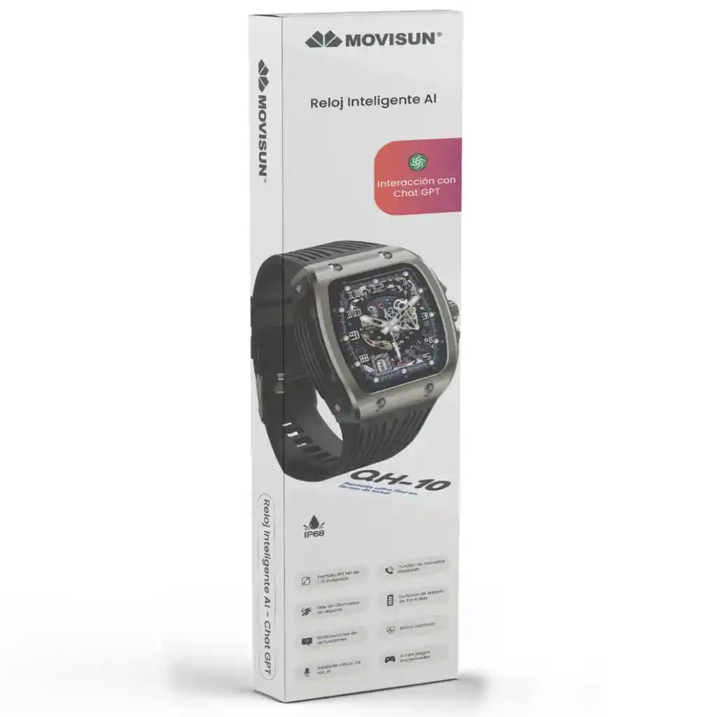 Smartwatch Inteligente Movisun Qh-10