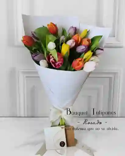 Bouquet De 20 Tulipanes