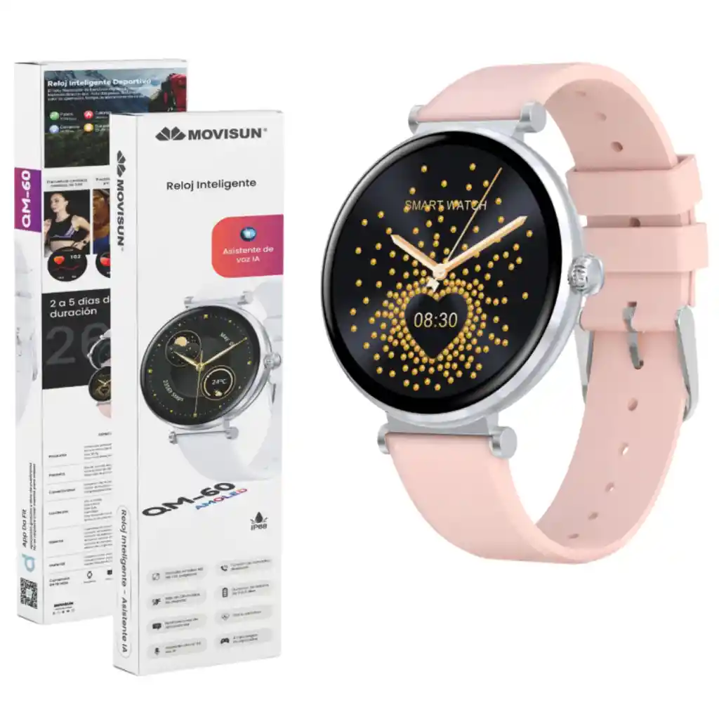 Smartwatch Inteligente Movisun Qm-60
