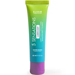 Lubricante 5 Sensaciones Verde Morado