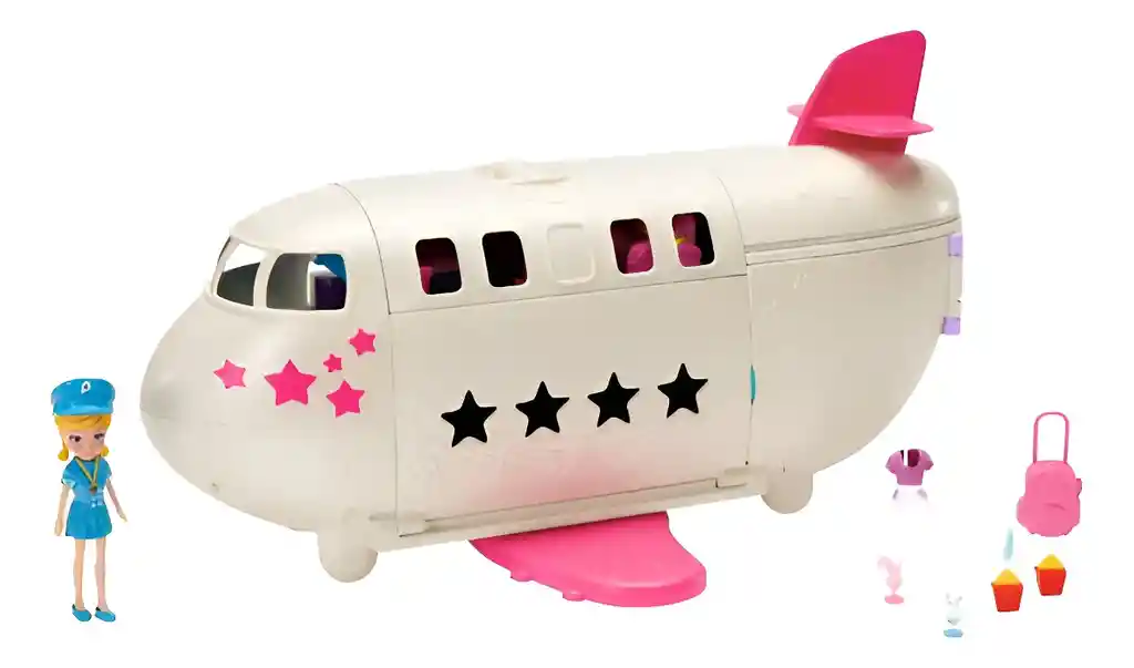 Polly Pocket Muñeca Jet Aventuras Fabulosas