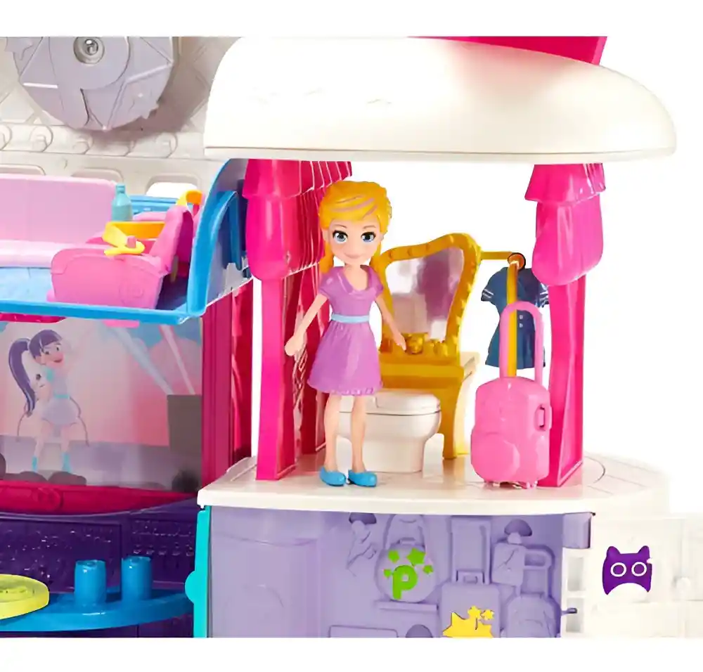 Polly Pocket Muñeca Jet Aventuras Fabulosas