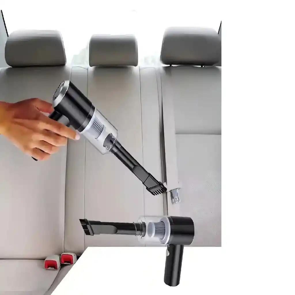 Aspiradora Inalámbrica Vertical Genérica Aspirador De Pó Automotivo 100ml Negra