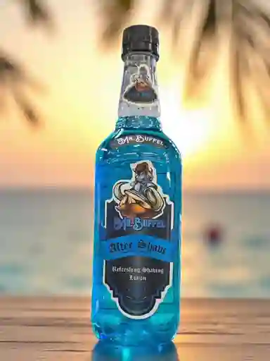 After Shave Blue, Loción Para Después De Afeitar Mr. Buffel X 750 Ml