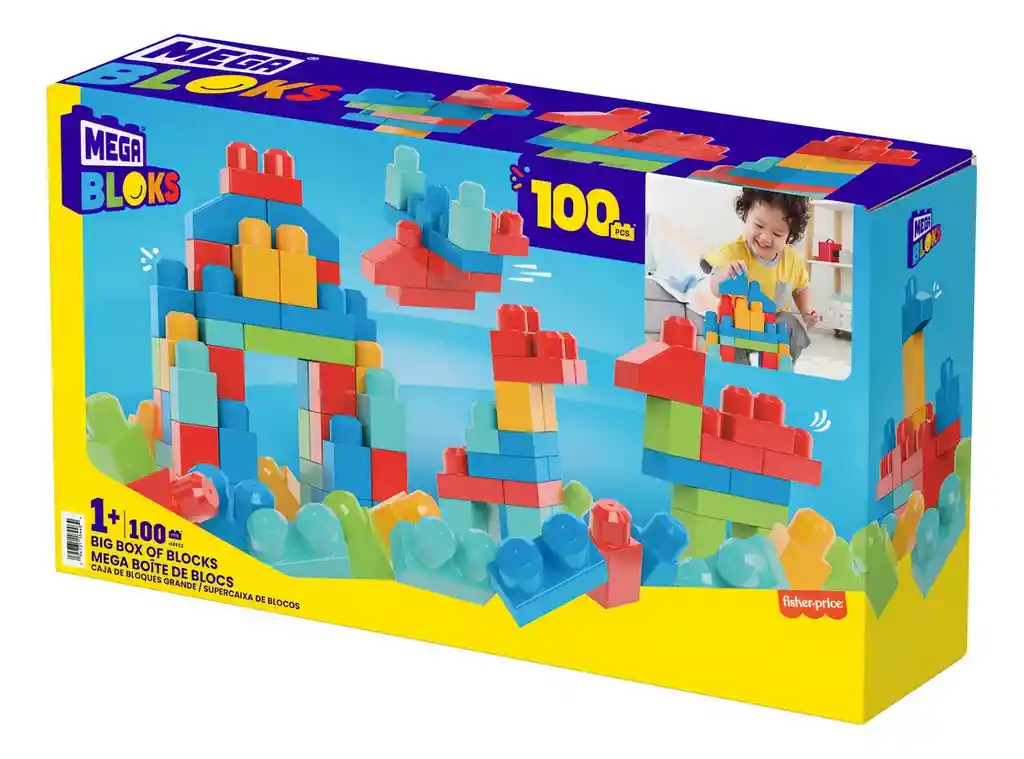 Juego De Construcción Mega Bloks Block Super Box