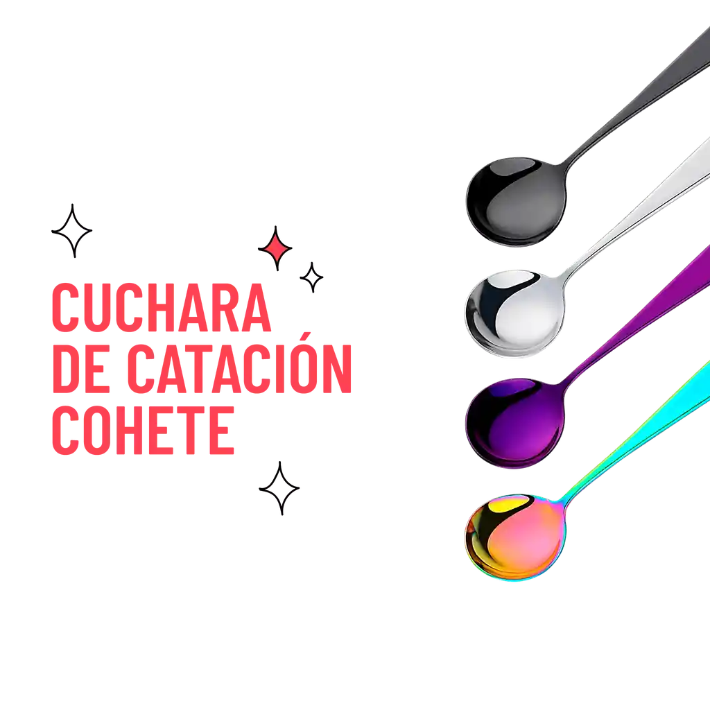 Cuchara De Catación Acero Inoxidable Tornasol
