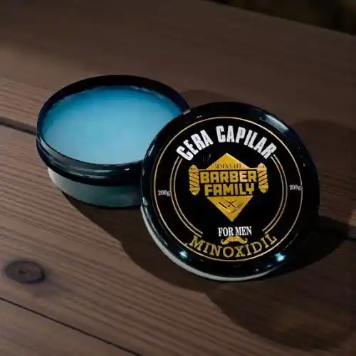 Cera Moldeadora Capilar Con Minoxidil Barber Family
