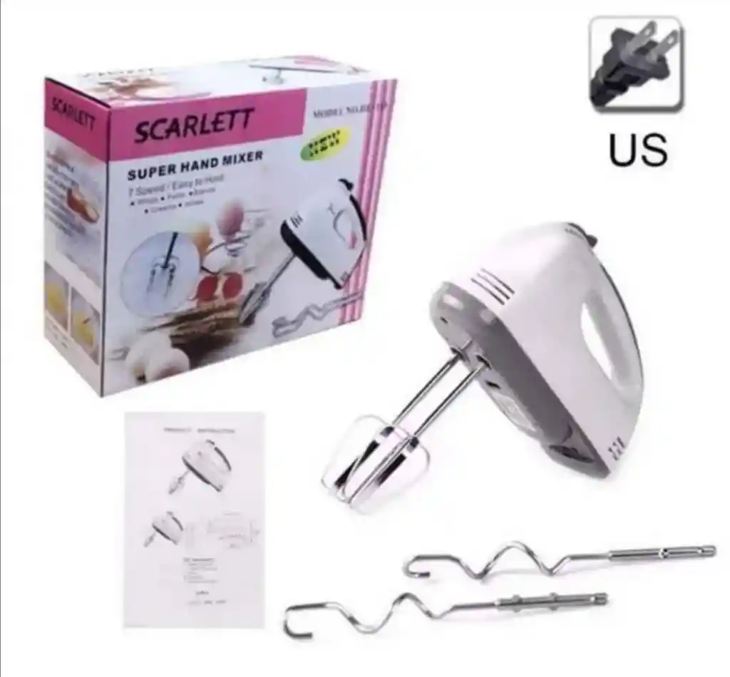 Batidora Eléctrica Scarlett 7 Velocidades