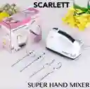Batidora Eléctrica Scarlett 7 Velocidades