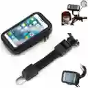 Soporte De Moto Para Celular Impermeable Giro 360