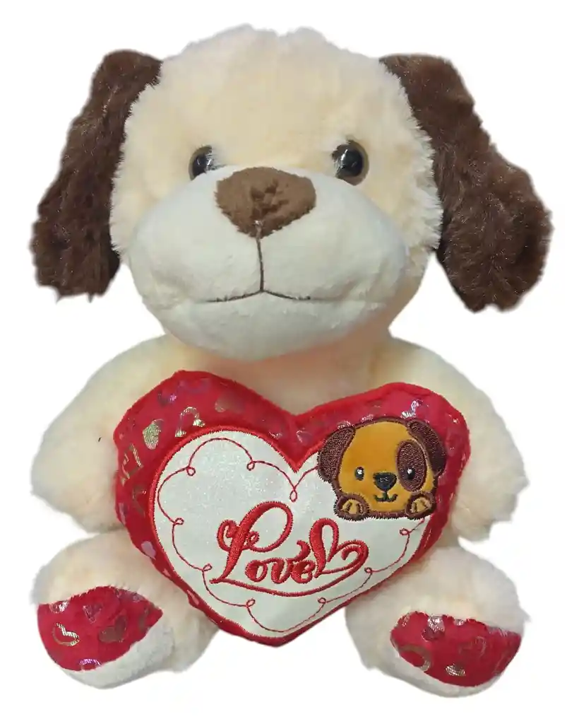 Muñeco Peluche Perro Amor Peluche Perrito