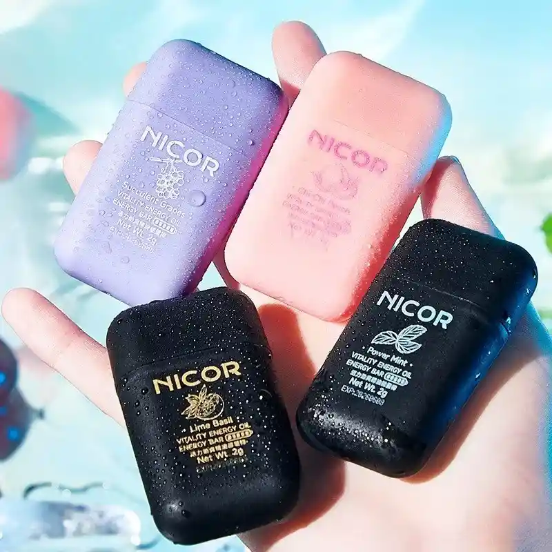 Inhalador Nasal Doble Orificio Alivio Congestión Energizante