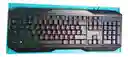 Teclado Gamer Trueno Con Luces De Cable 570