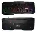 Teclado Gamer Trueno Con Luces De Cable 570