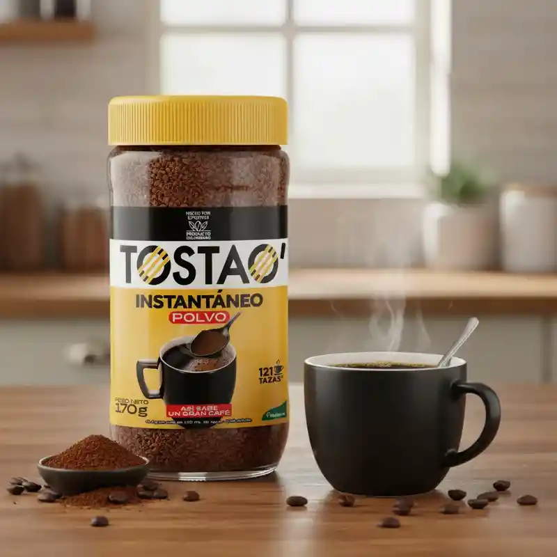 Café Tostao Instantáneo Polvo X 170 G