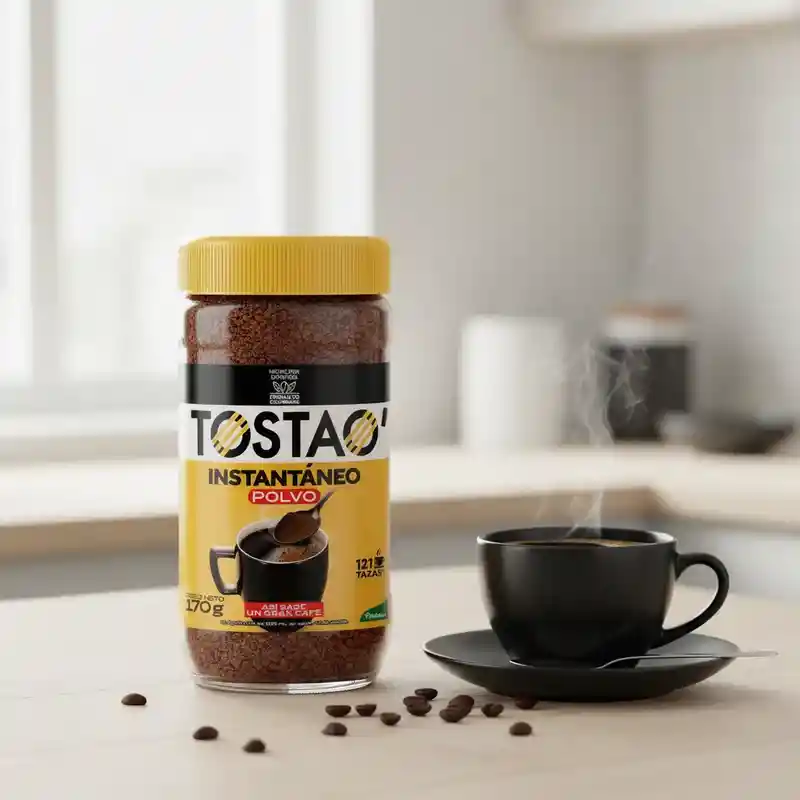 Café Tostao Instantáneo Polvo X 170 G