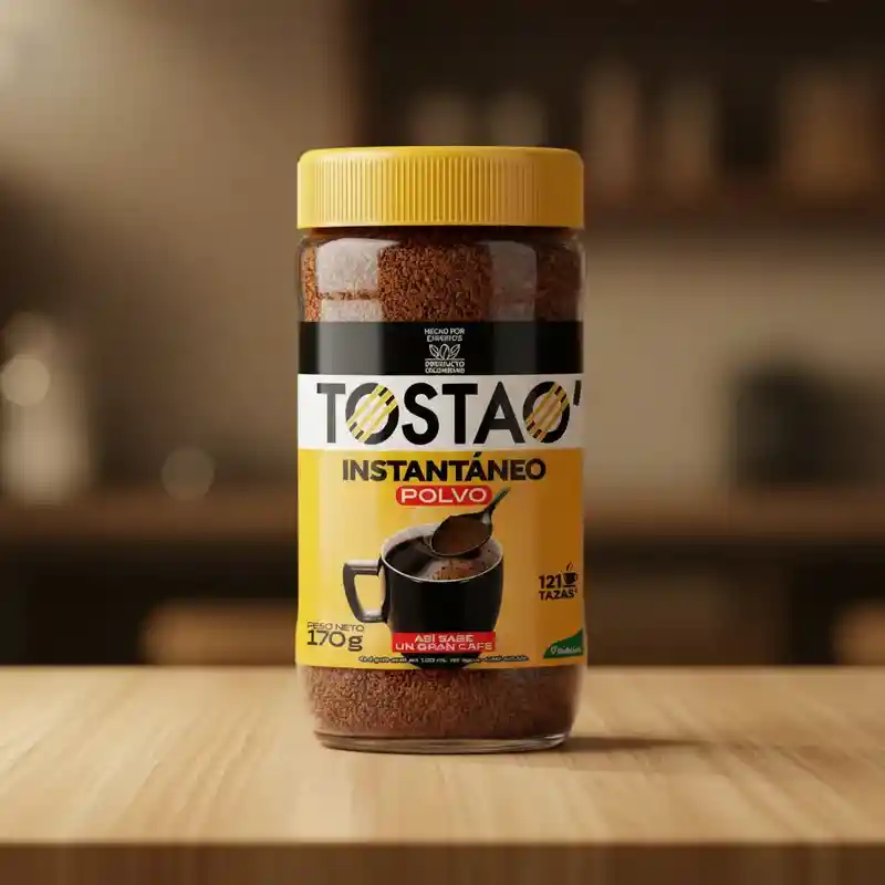 Café Tostao Instantáneo Polvo X 170 G