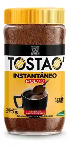 Café Tostao Instantáneo Polvo X 170 G
