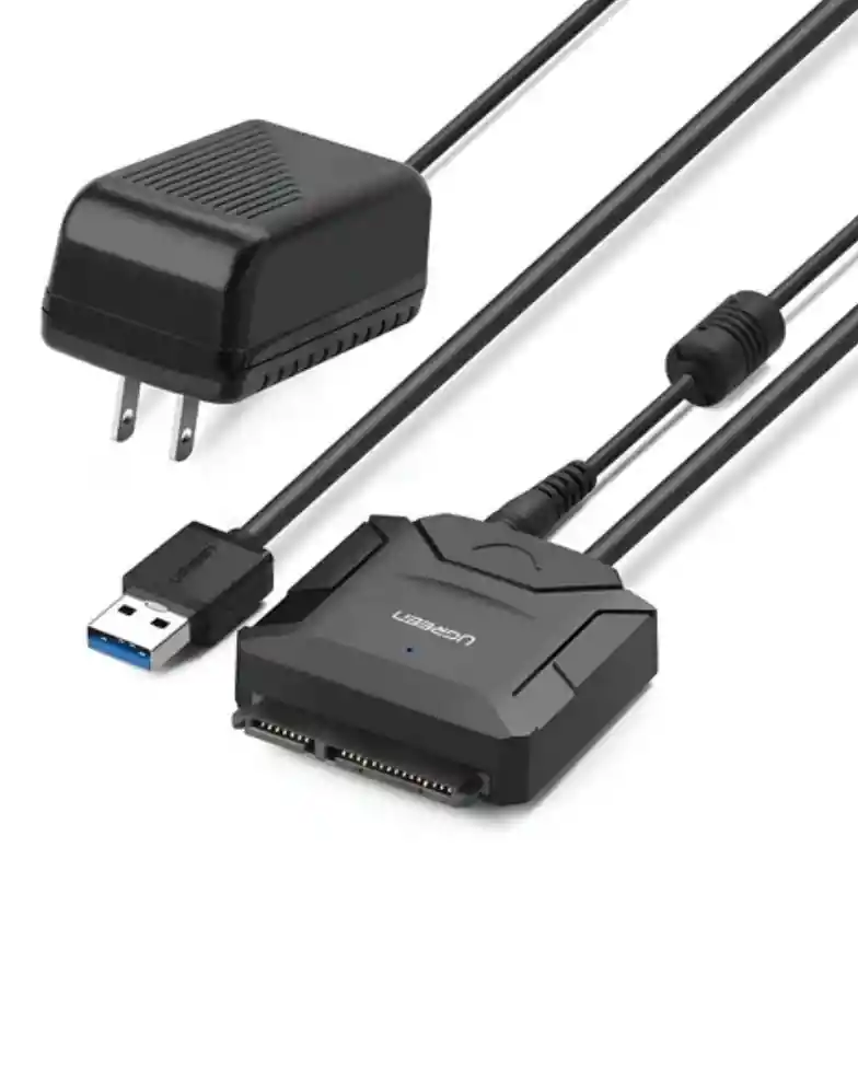 Adaptador De Sata A Usb 3.0 Lector Discos 3.5 Ugreen 20636