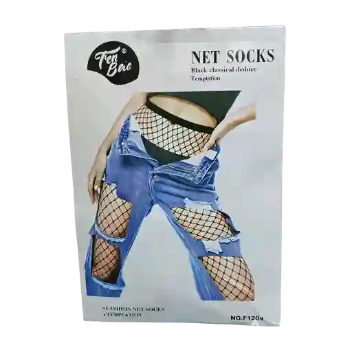 Medias De Malla Negra - Estilo Sexy Y Atrevido (talla Única)