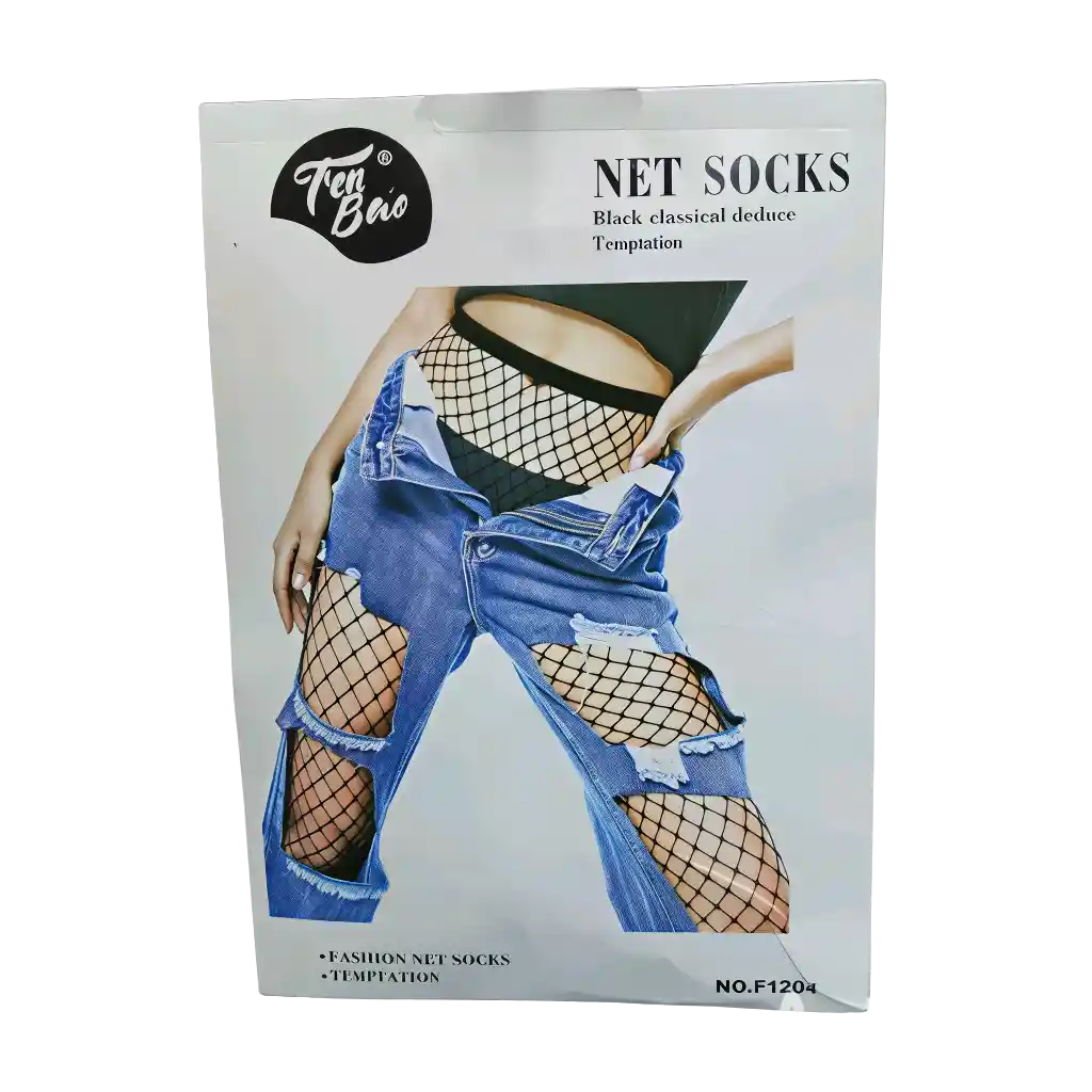 Medias De Malla Negra - Estilo Sexy Y Atrevido (talla Única)