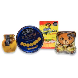 Ancheta Navidadeña Tradición | Galletas Danish Delights Y Chocolates