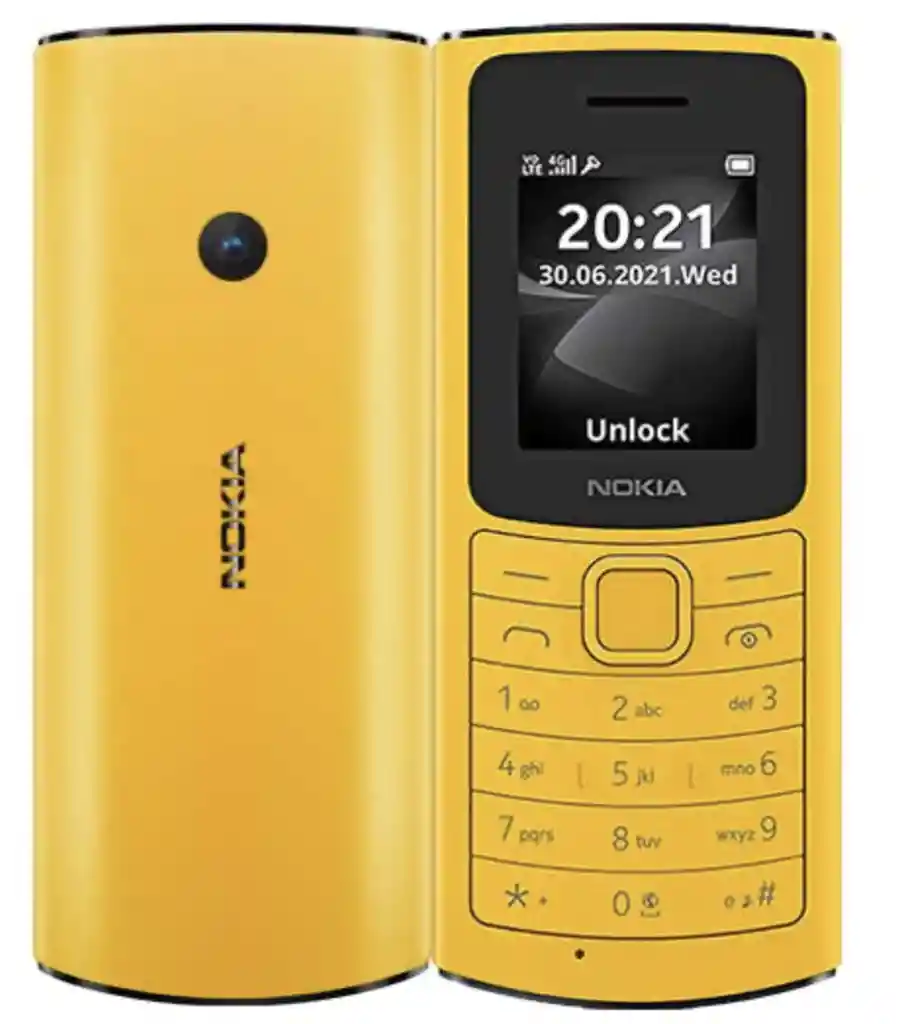 Nokia 110 4g Amarillo Nuevo Sellado Celular