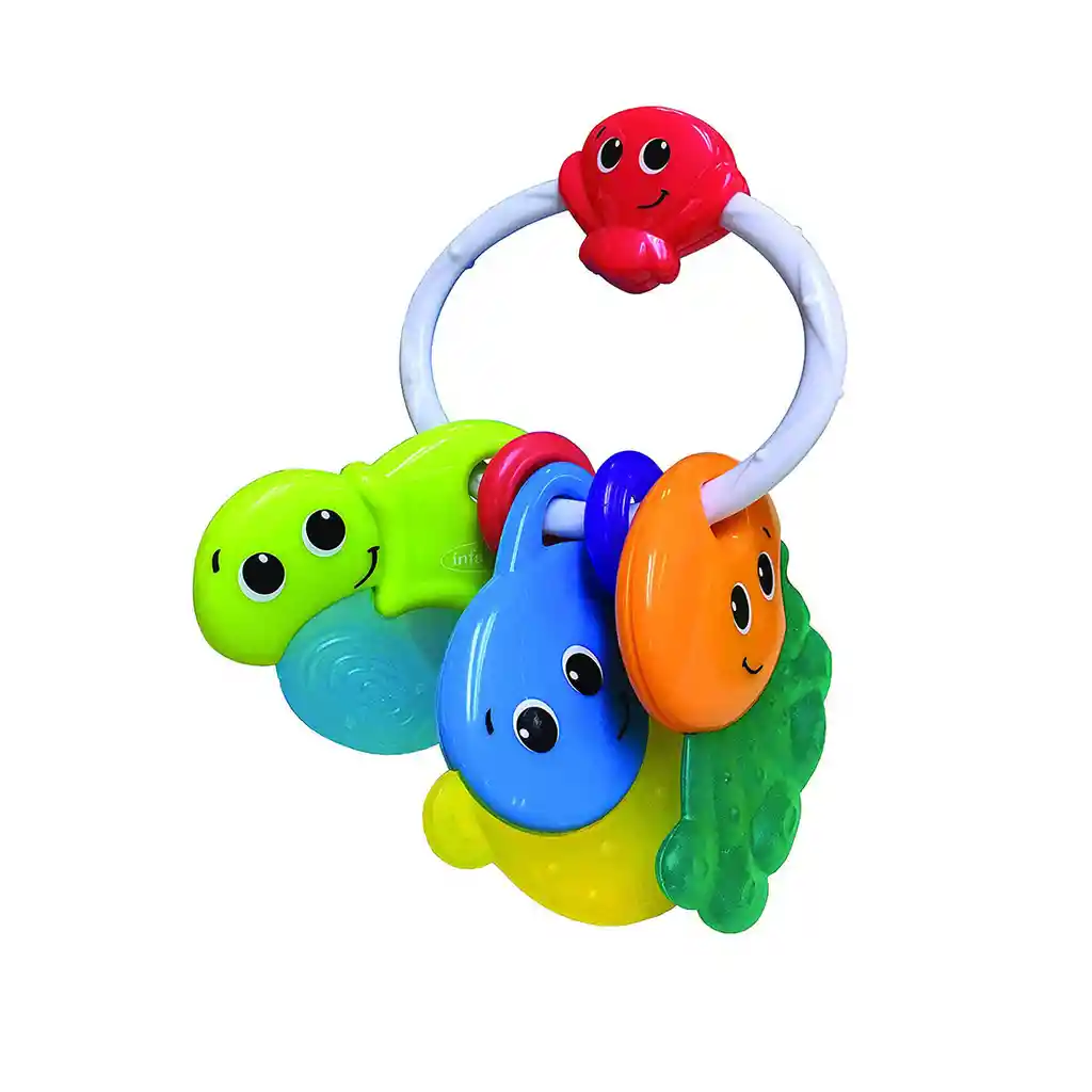 Juguete Sensorial Mordedor Y Texturas Animales Para Bebés