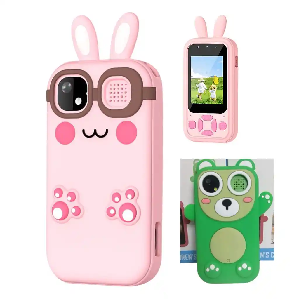Teléfono Celular De Juguete Dual Cámara Kids Niños Hd Selfie