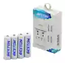 Cargador Beston Aa/aaa/9v Bst-c8001bn +4aa